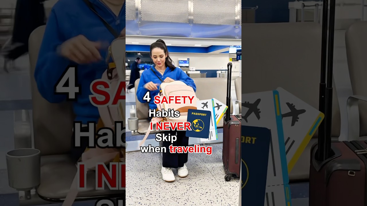 Essential Safety Habits for Travelers โ๏ธ