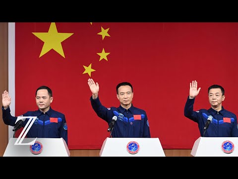 China: Astronauten-Team erreicht neue Raumstation "Tiangong"