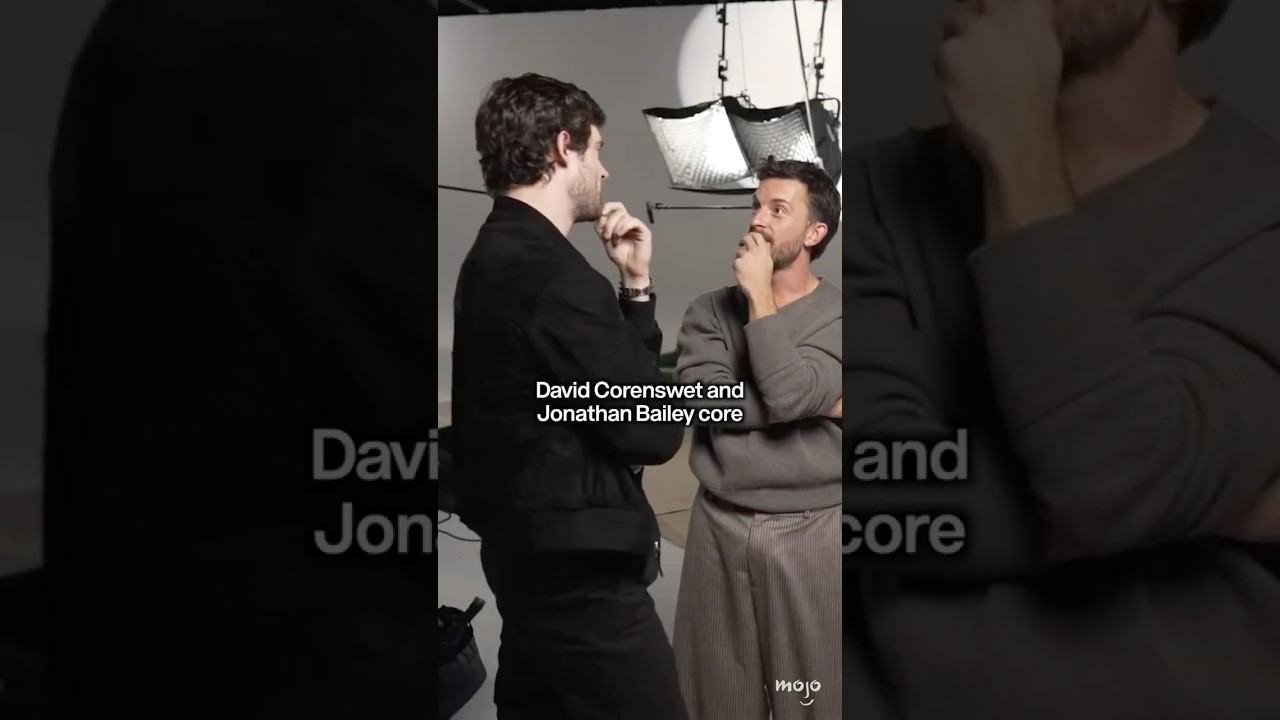 David Corenswet & Jonathan Bailey's Charming Actor on Actor Session π¬