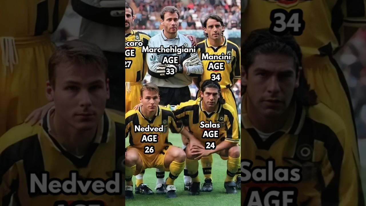 SS LAZIO lineup 1999 | AGE in 1999. #football #shorts #sslazio #seriea