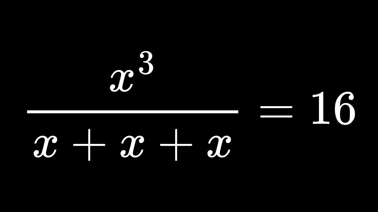 Germany | Challenging Algebra Problem with Step-by-Step Solution 🧮
