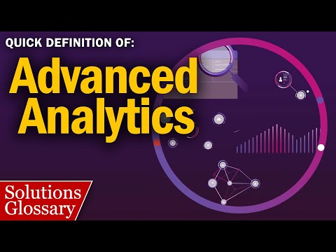 What is ADVANCED ANALYTICS? โ Advanced Analytics Explained | @SolutionsReview Glossary #Shorts