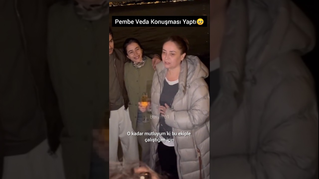 Kızılcık Şerbeti'nde Pembe'nin Veda Konuşması