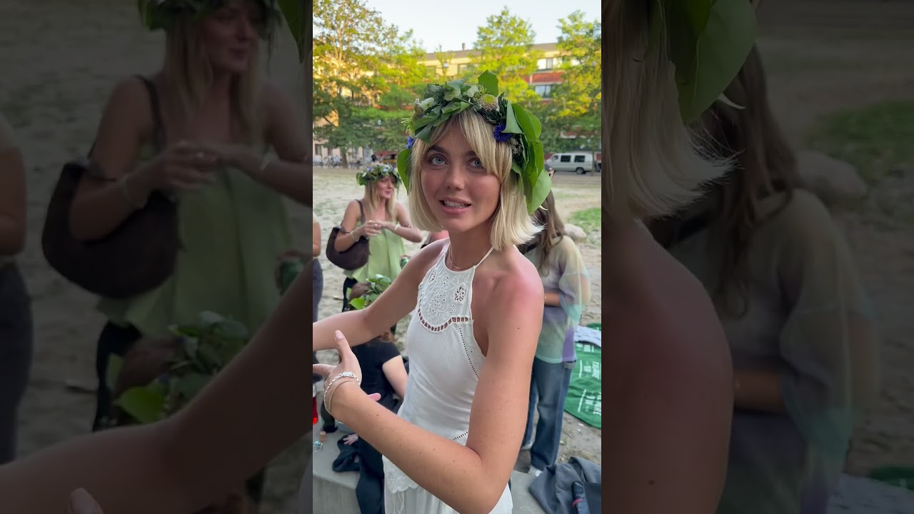 Swedish Girl Explains Midsommar Traditions 🇸🇪