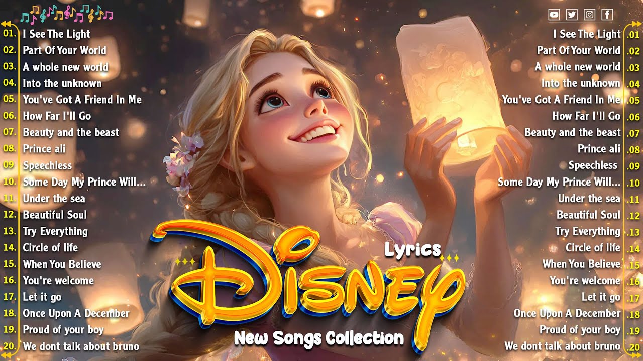 Disney Classic Soundtracks with Lyrics 🎶