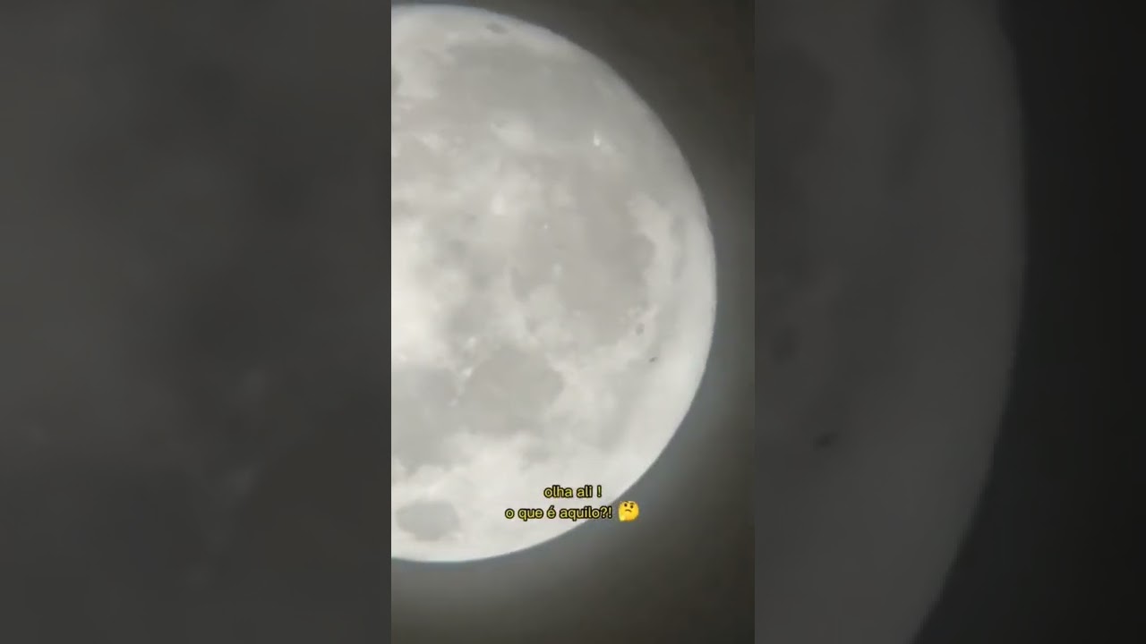 Observando a Super-Lua ao Vivo com o Telescópio