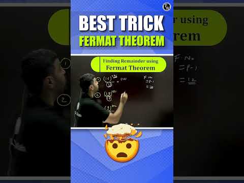 Fermat Theorem Trick for finding Remainder | Cat 2023 | Quant tips | MBA Wallah #cat2023 #mbawallah