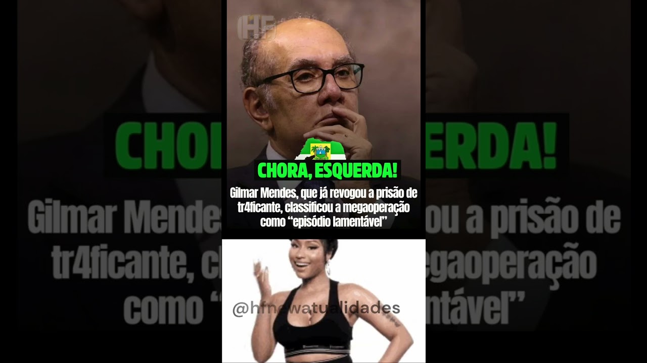 Gilmar Mendes Critica Megaoperação no Rio de Janeiro como 'Episódio Lamentável' ⚖️