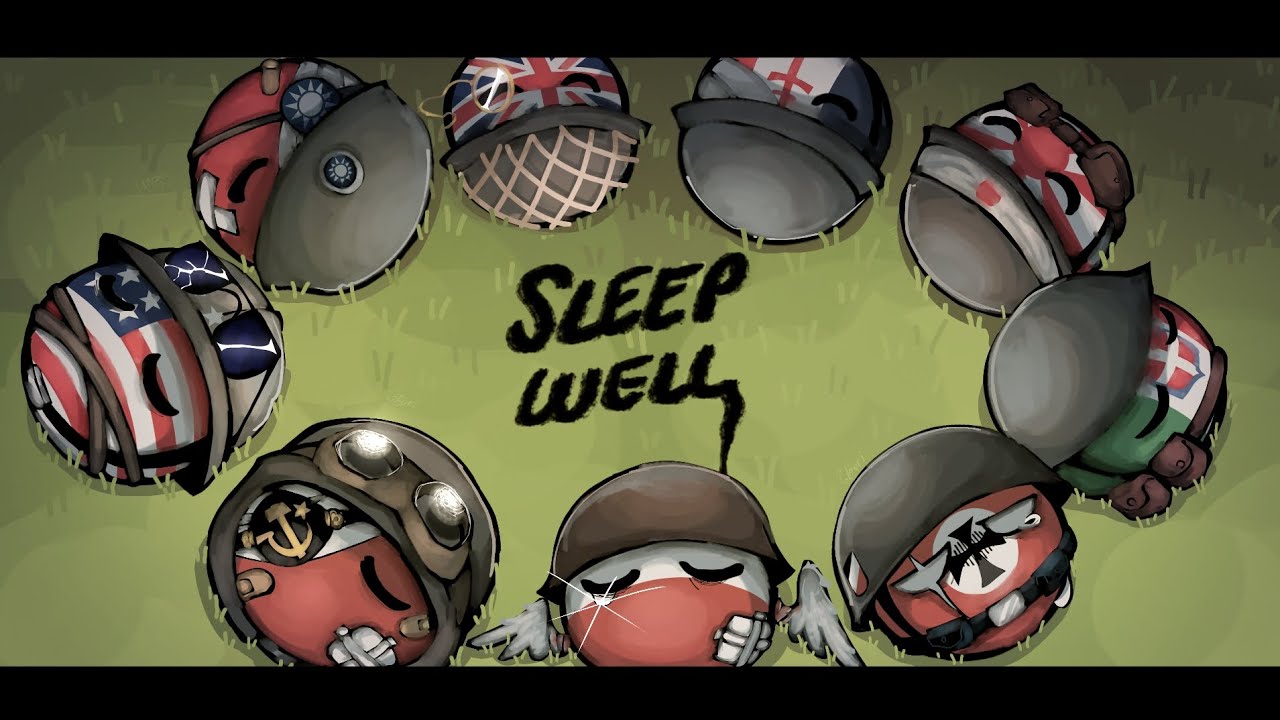 Sleep Well: WW2 80th Anniversary Countryballs AMV 🇺🇸
