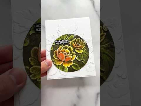 You MUST TRY This STAMPING Technique! #art #crafts #stamping #cardmaking