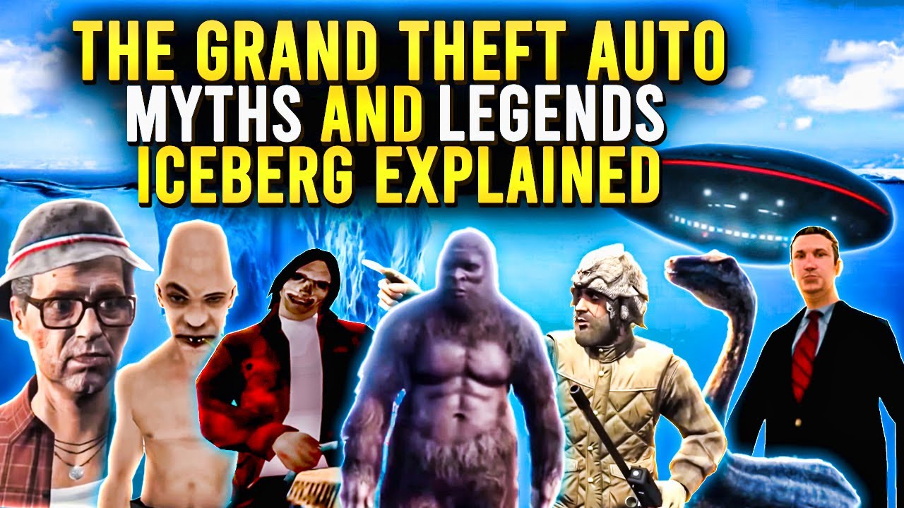 Grand Theft Auto Myths and Legends Iceberg Explained (Supercut)