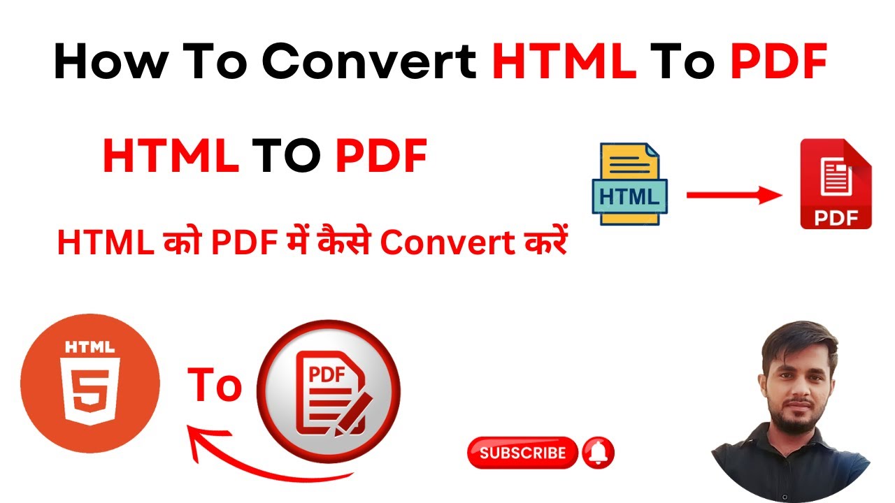 Easy Guide: Convert HTML to PDF Online in Minutes 📄