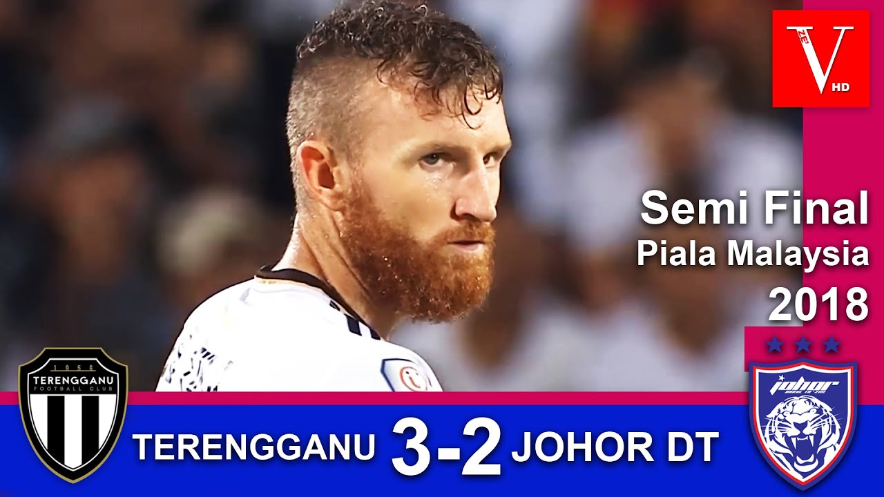 Terengganu Beats JDT in 2018 Malaysia Cup Semi-Final ⚽