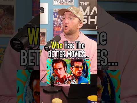 Who Has The Better Movies, Jim Carrey Or Ben Stiller? #shorts #comedy #movies #actor #jimcarrey