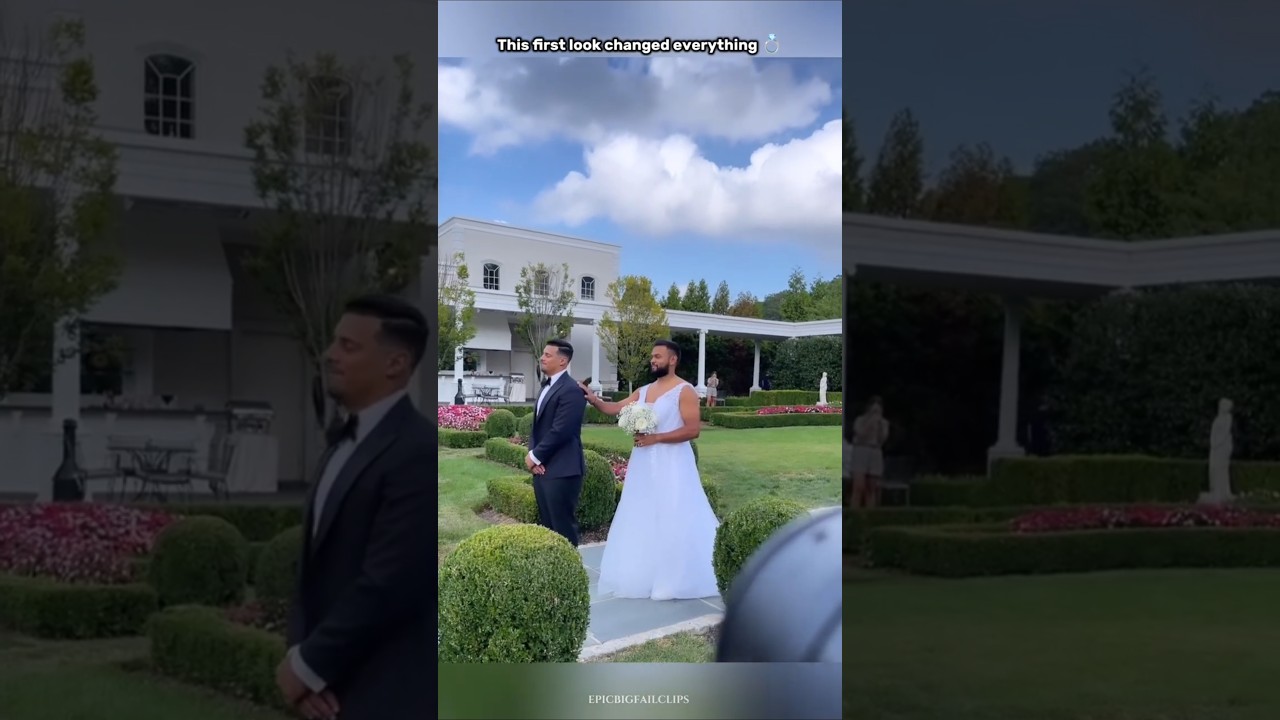 Hilarious Wedding Prank! 🤣 Watch the Groom's Reaction