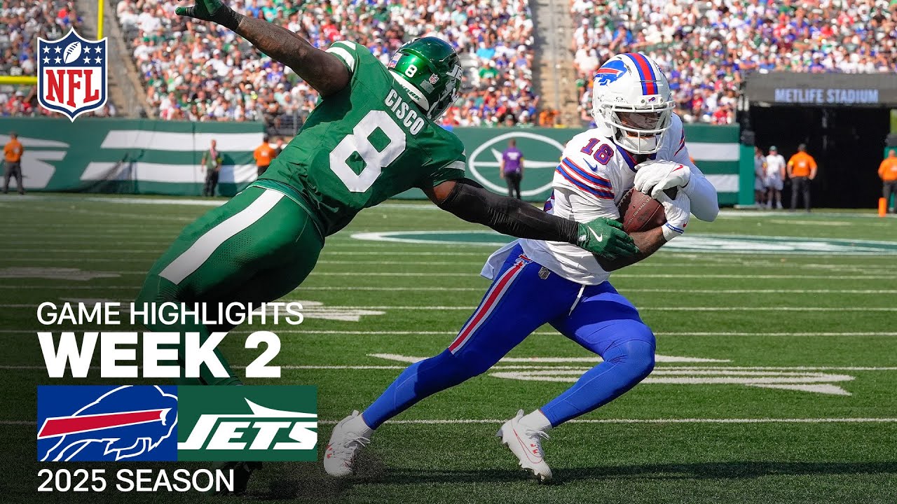 Bills vs. Jets Week 2 NFL Highlights 🏈