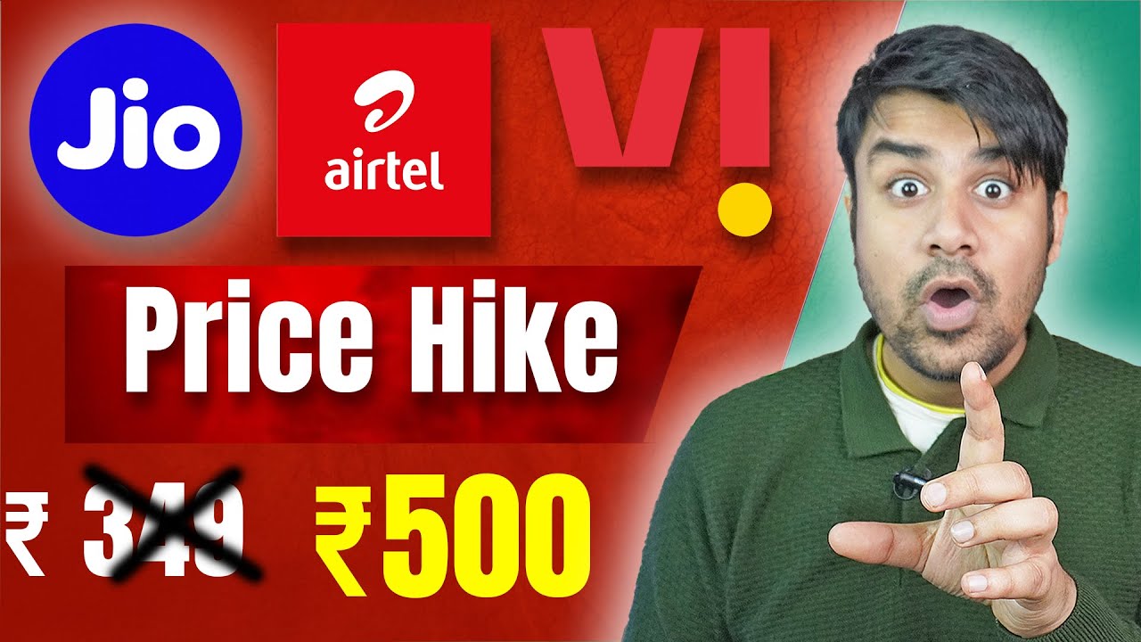 Jio, Airtel, Vi Price Hike: ₹500 Min Recharge 💸