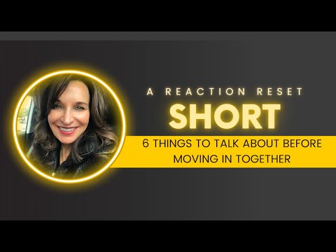 6 Things to Talk About Before Moving in Together👍