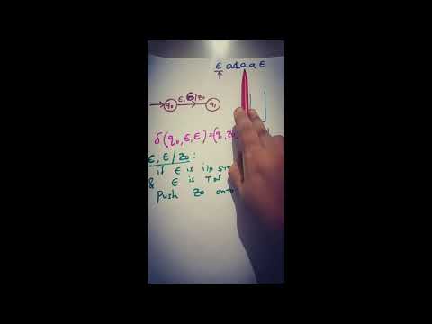 WWr- Even Length String Palindrome Language Designing NPDA SEM IV AT IT Prof. Maahi Khemchandani