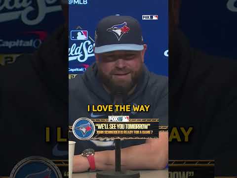 John Schneider wants Blue Jays fans ROWDY Game 7 ๐ฃ #Bluejays #game7 #MLB