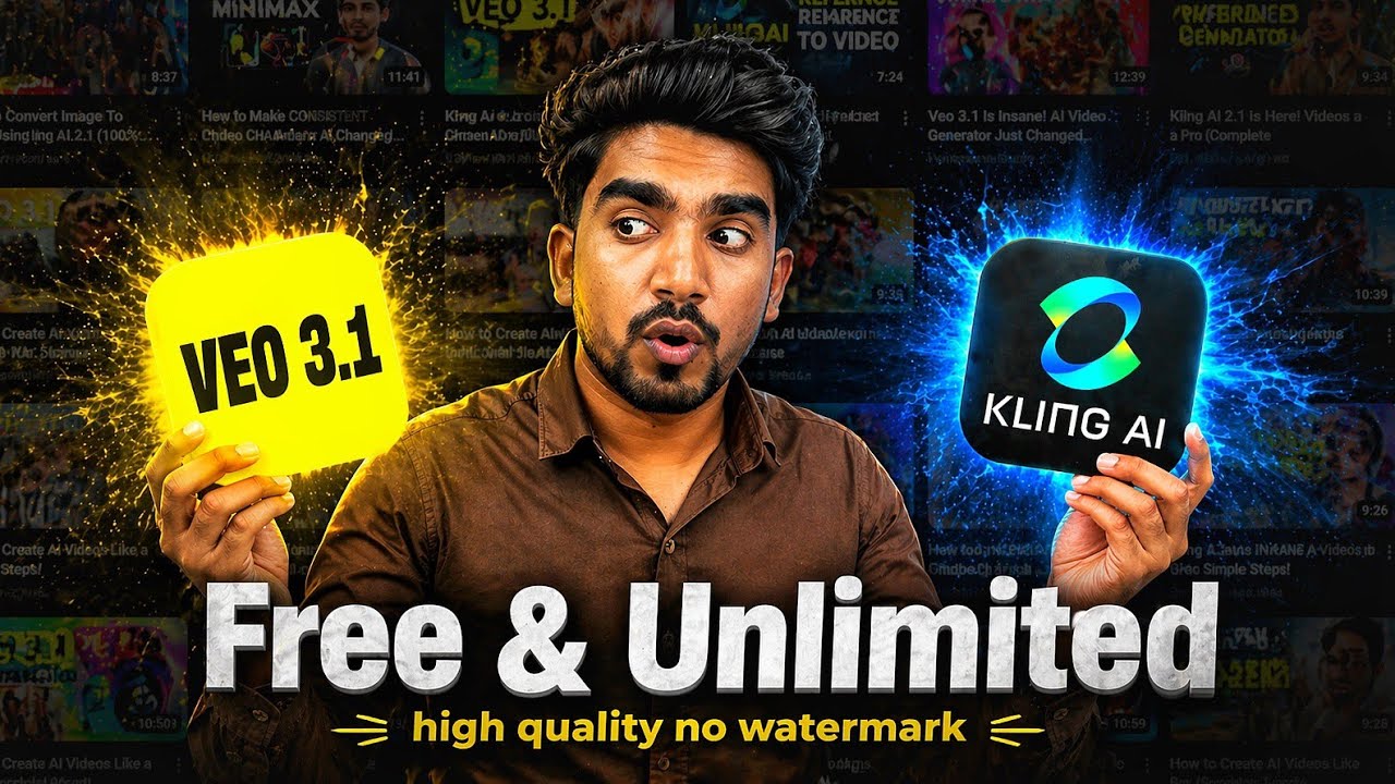 Veo 3.1 & Kling AI Free & Unlimited Video Tips 🎥