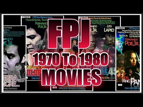 FERNANDO POE, JR. || FPJ - 1970 to 1980 Movies