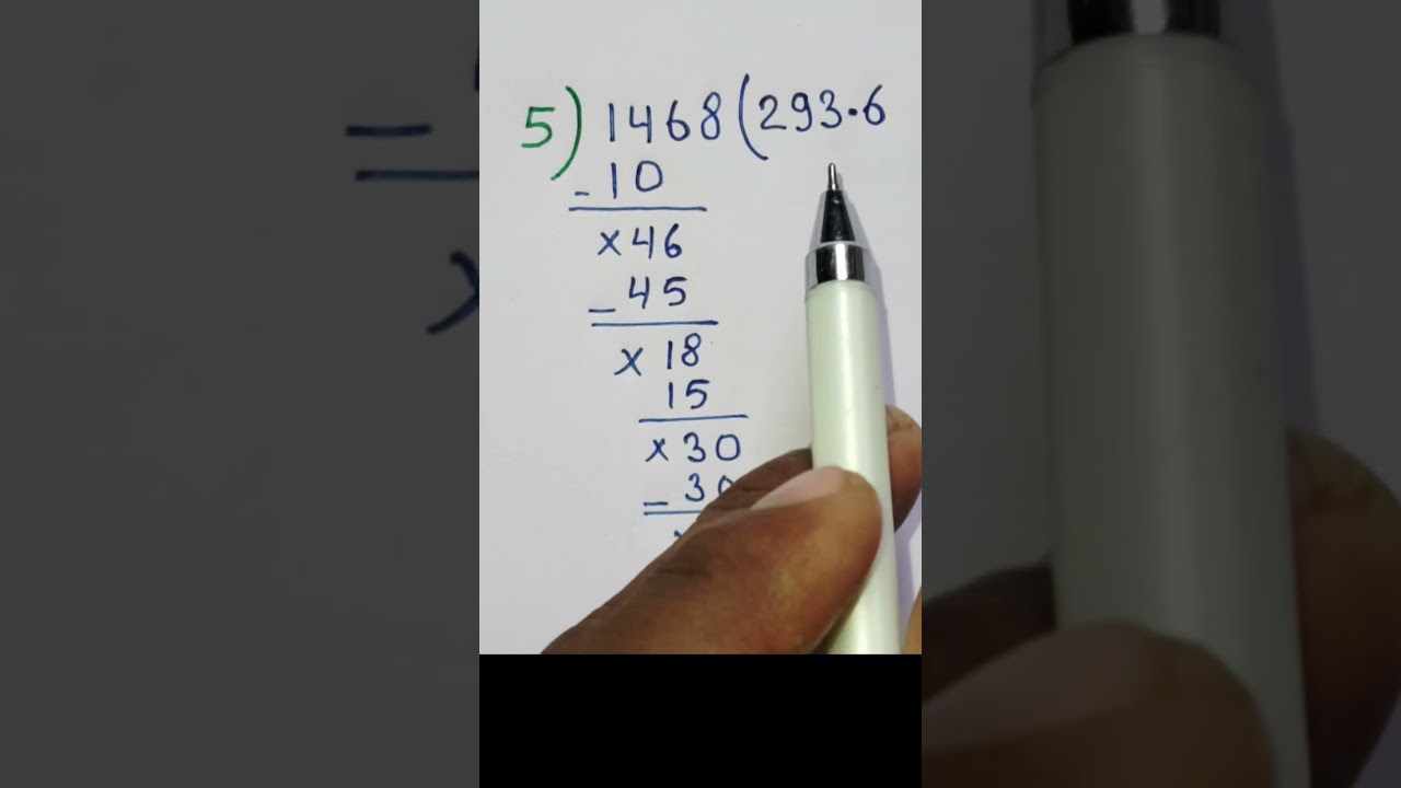 भाग करना सीखें: दशमलव लगाने का आसान ट्रिक ✖️