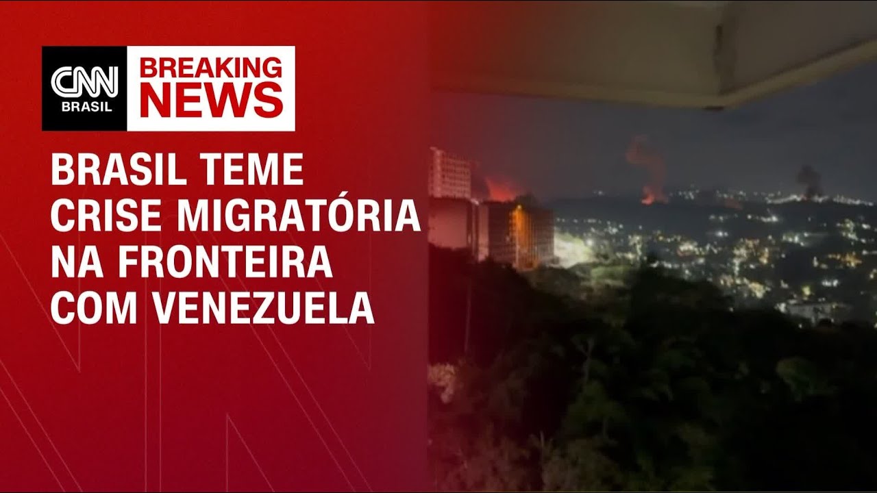 Brasil teme crise migratória na fronteira com Venezuela 🇻🇪