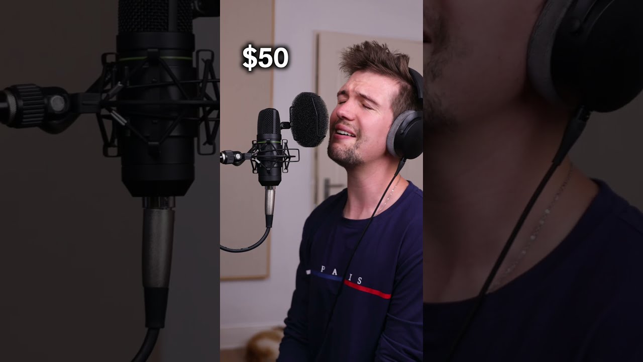 Microphone Comparison: $50 vs. $500