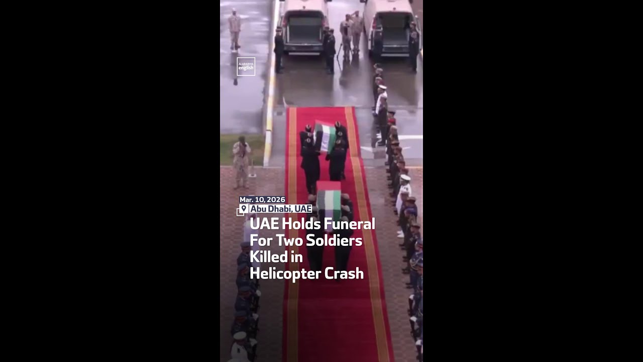 UAE Honors Two Soldiers Killed in Helicopter Crash 🇦🇪