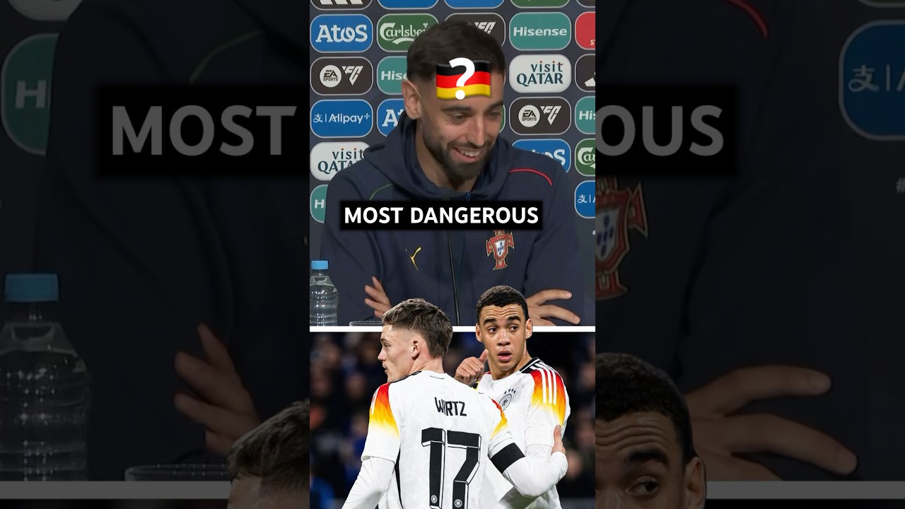 Bruno Fernandes Names the Most Dangerous German Player Before Nations League Final 🇩🇪