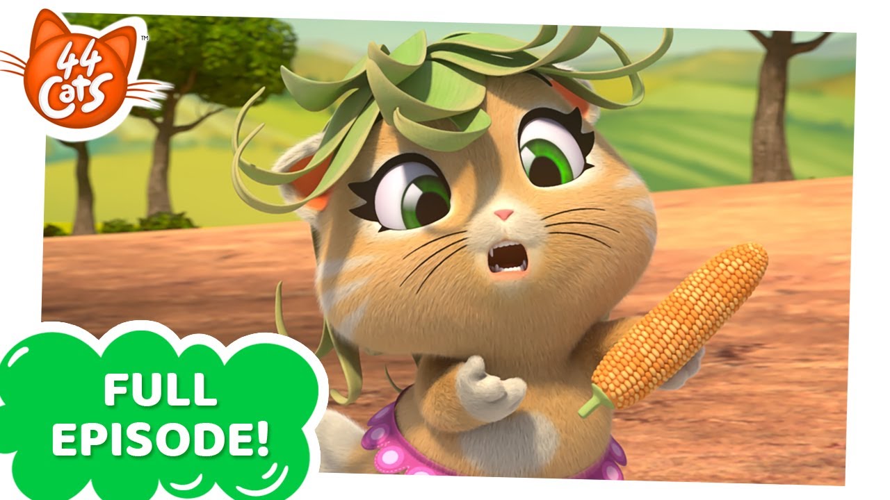 44 Cats | Snack Time Mishap at the Farm 🍎