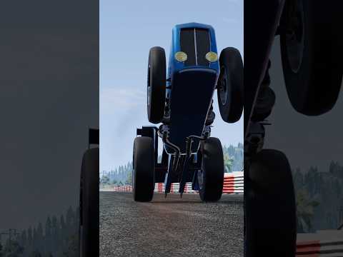This DRAG Tractor is INSANE (Automation x BeamNG) #automation #beamng