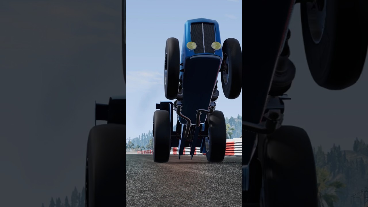 Incredible DRAG Tractor Build in Automation and BeamNG