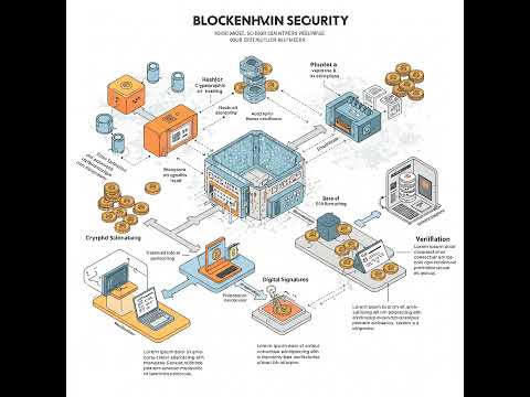 🔐 Blockchain Cryptographic Security, Hashing, Digital Signatures, and Distributed Ledgers