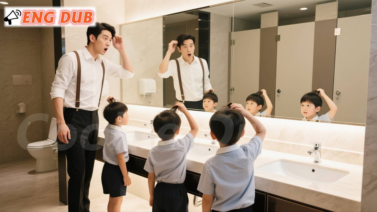 CEO Surprised to See Kids Mimicking His Bathroom Movements 🚻