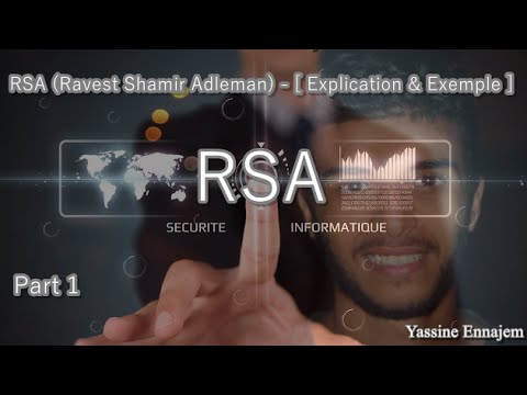 Protocole RSA - [ Explication Facile - DARIJA ] - Exercice Chiffrement & déchiffrement ( Partie 1/2)