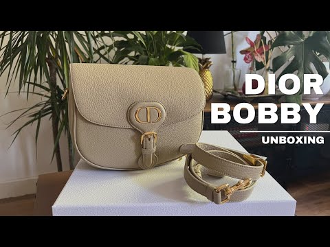 Dior Medium Bobby Bag unboxing Review | 迪奥bobby荔枝皮包包开箱 (2022.10)