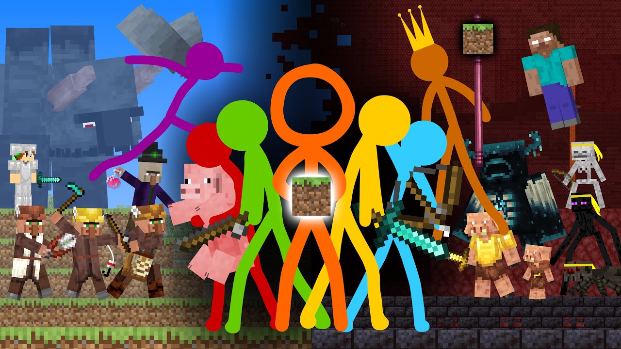 Animation vs. Minecraft Shorts Season 3 | All Episodes + New Music & Updates 🎬