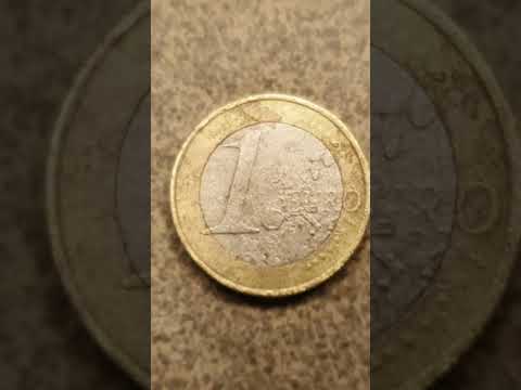 $ 155,000.00 RARE Greece Rare 1 Euro Old Coin #coins #rarecoins