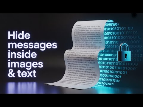 Hide Secret Messages Inside Images & Text | Advanced Steganography App