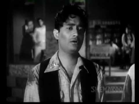 DUKHI MAN MERE , SUN MERA KEHNA-FUNTOOSH (1956)-SAHIR - KISHORE KUMAR-S D BURMAN