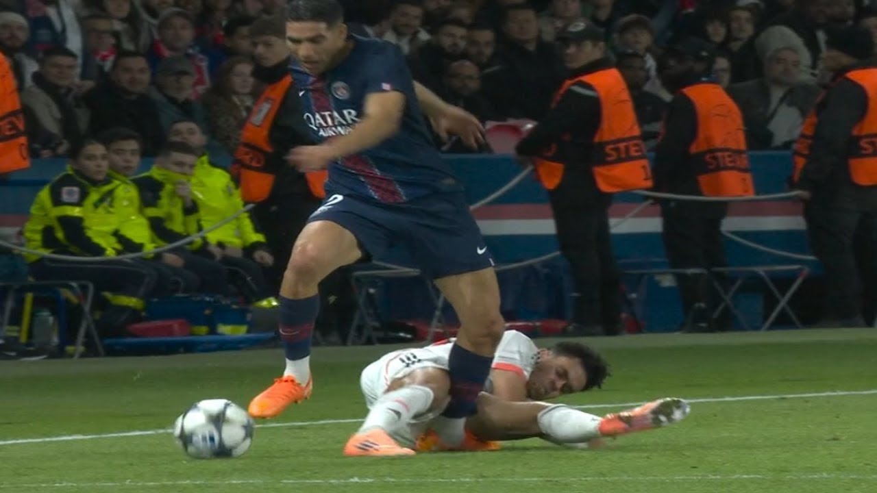 Luis Díaz Red Card Sparks Controversy After Injuring Achraf Hakimi in Bayern Match ⚽