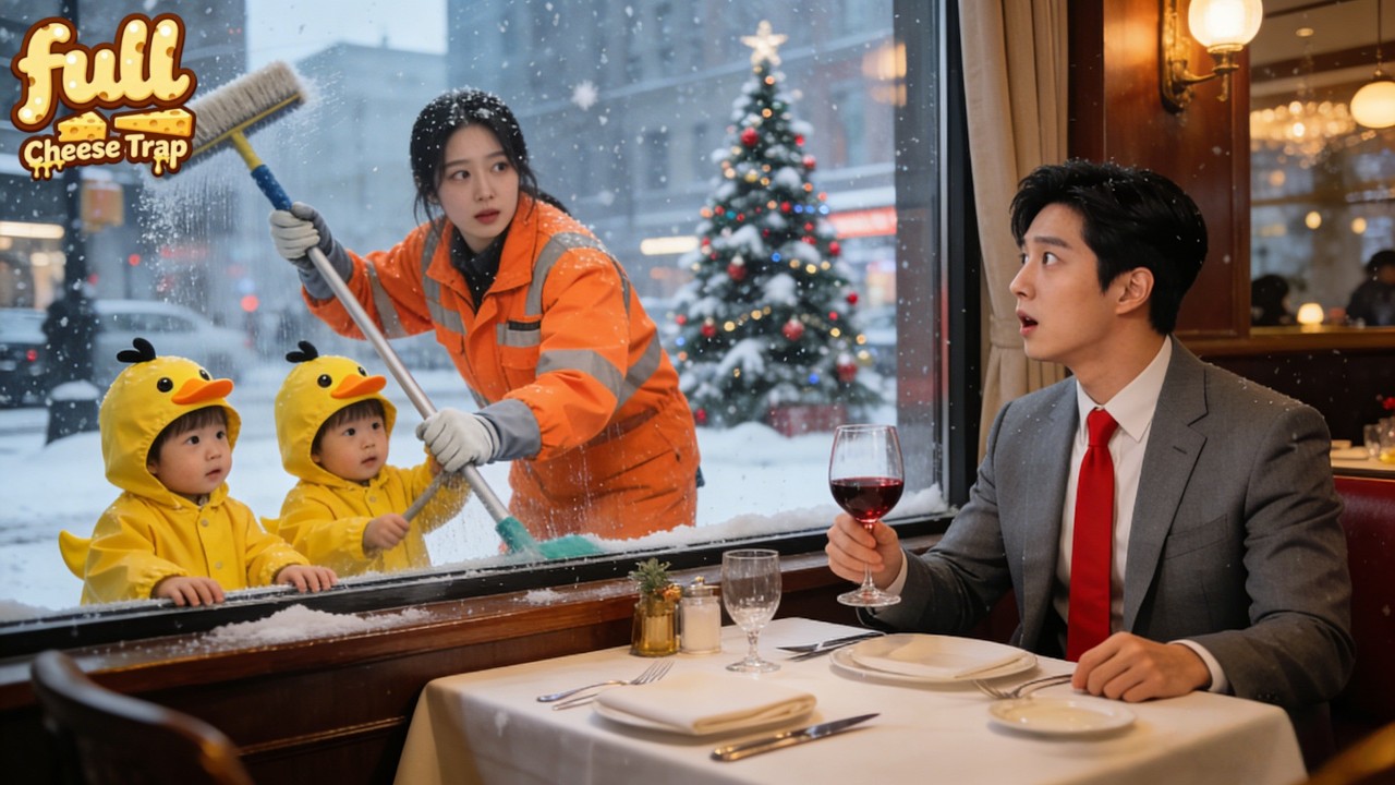 Cleaner with Twins Wins CEO's Heart in Snow ❄️