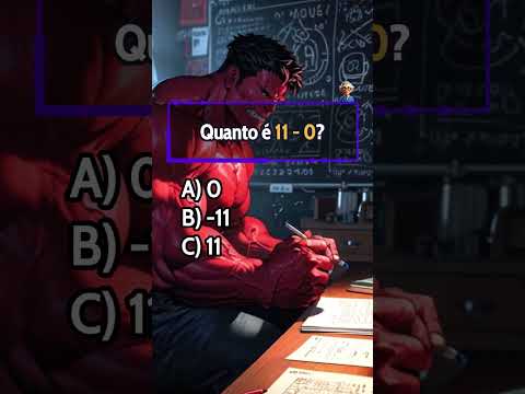 Desafio de Matemático: Teste seus Conhecimentos com Este Quiz Divertido!