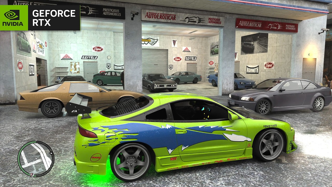 GTA IV RTX Remix Path Tracing & 4K Textures Showcase