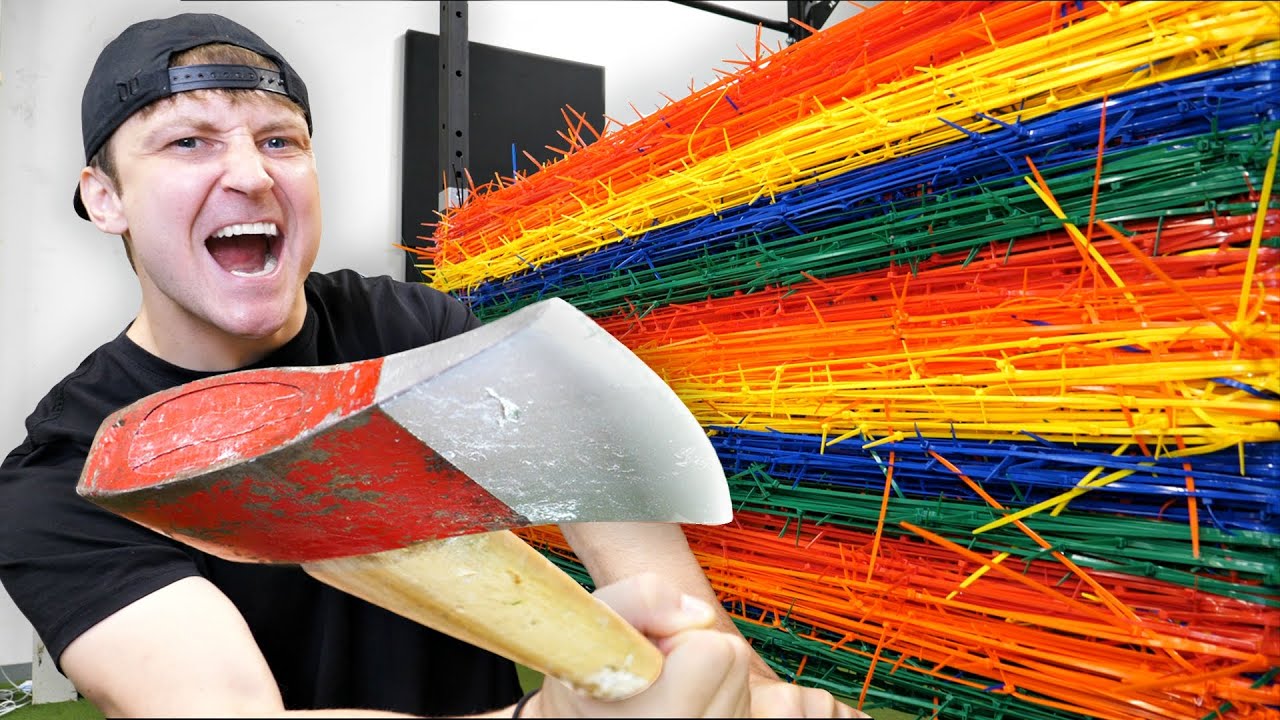 100 Layers of Zip Ties: Unbreakable Wall 🚧