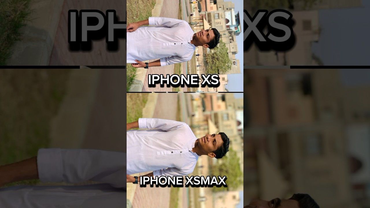 iPhone XS Max vs XS Camera Test 📸