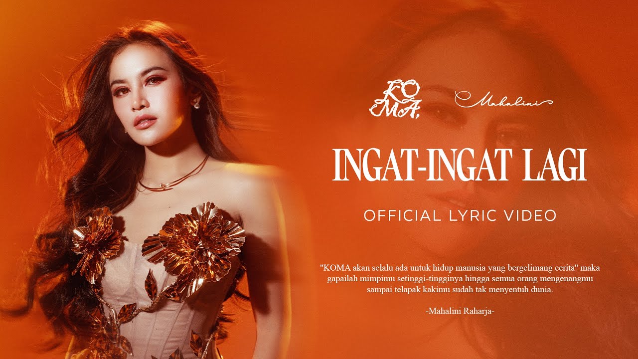 Mahalini - Ingat-Ingat Lagi (Official Lyric Video)