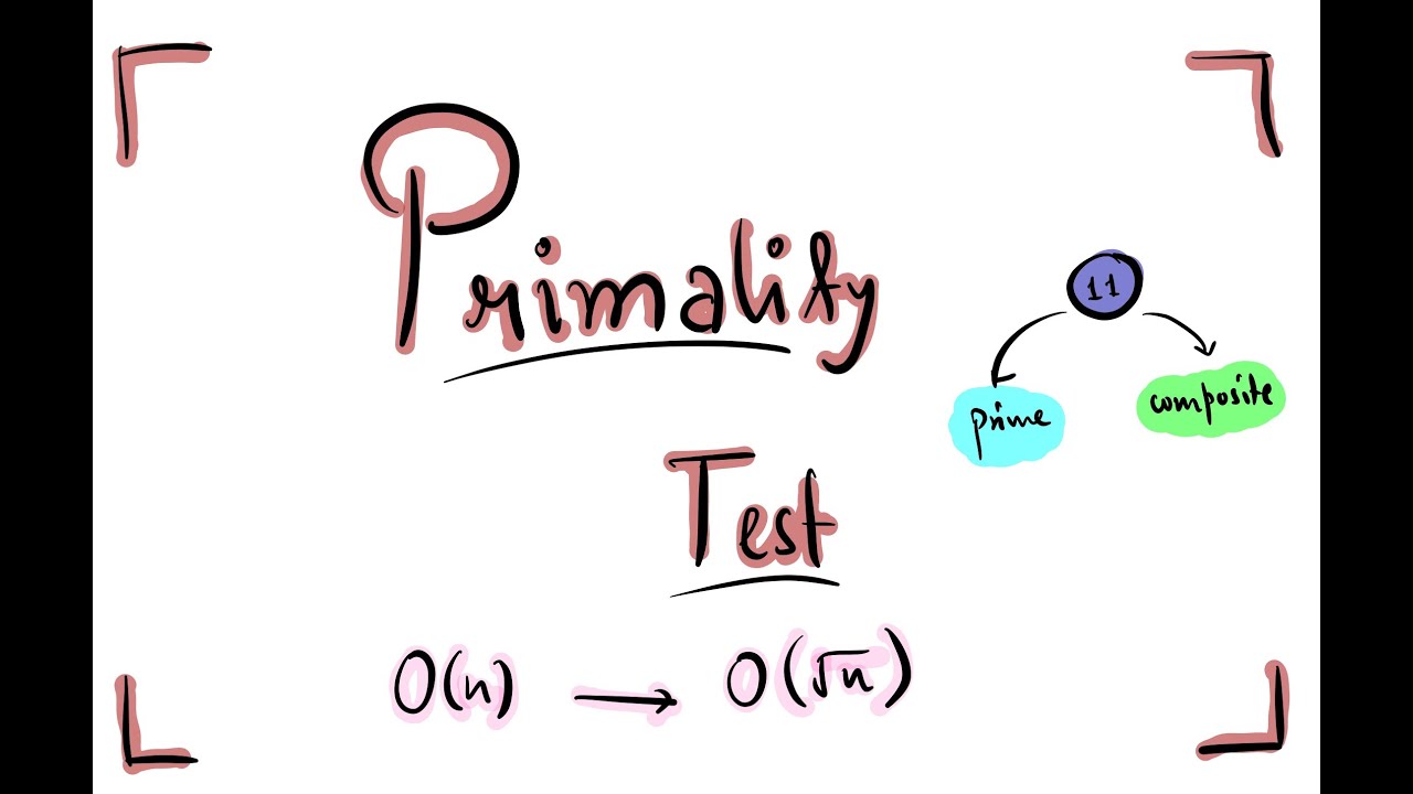Episode 3: Understanding Primality Tests - The Naive Algorithm